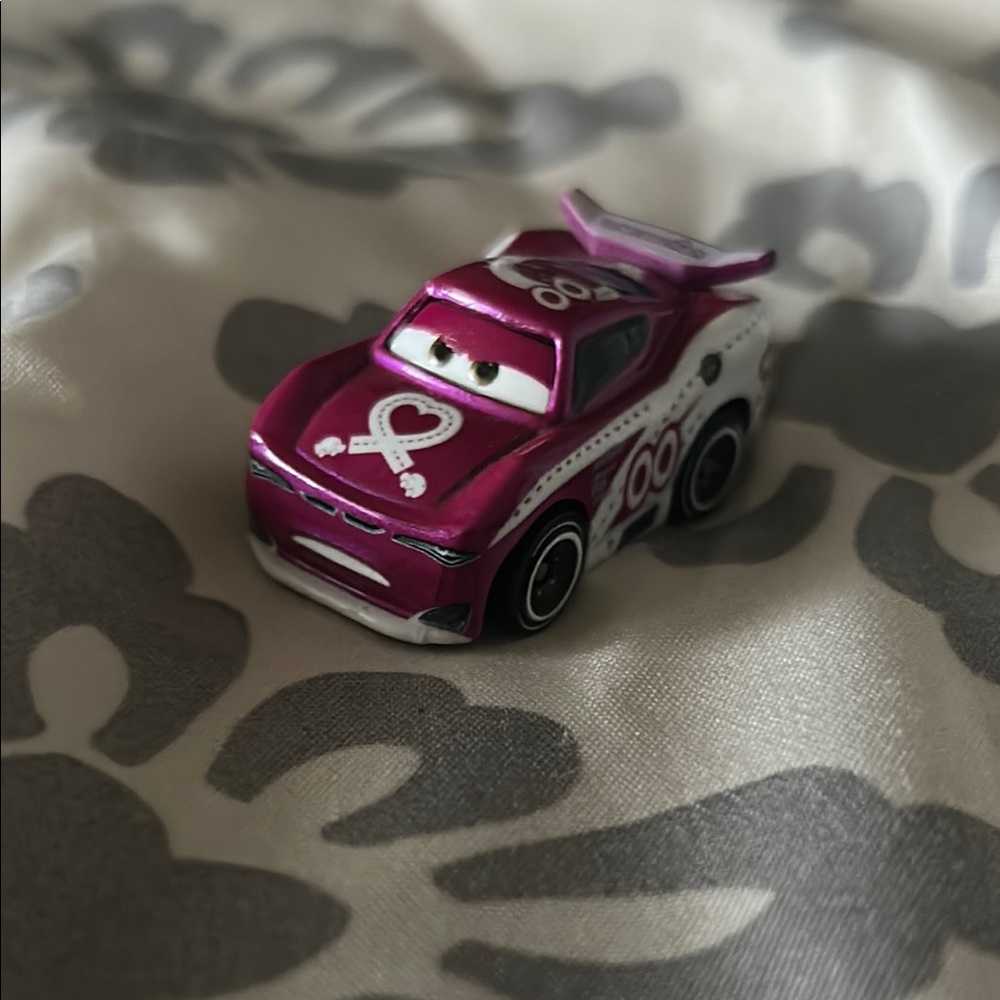 Mattel Pink Toy Car with Sporty Design